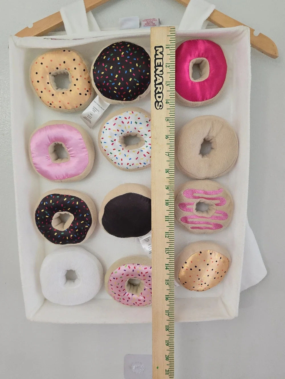 Fun Of A Kind One Kids Size 3 To 7 Box Of Doughnut Costume Dozen Removable Viral